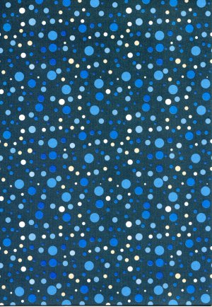 Backing Paper A4 - Dark Blue Dots (BCNT0009)